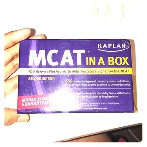 MCAT Kaplan flash cards